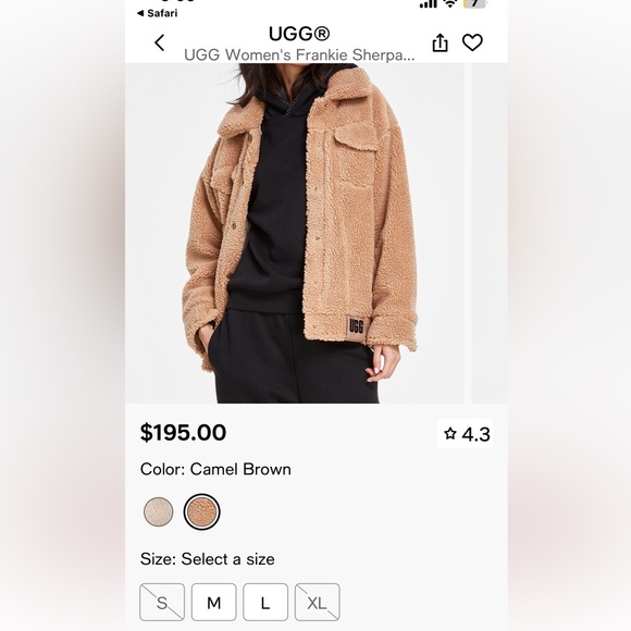 UGG Jackets & Blazers - Ugg Sherpa jacket